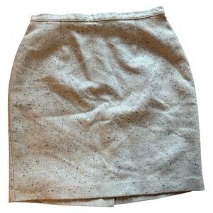 Blue Wool Skirt